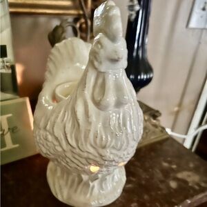 Ceramic Rooster Scentsy chantecler wax warmer